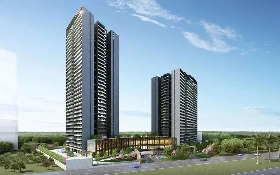 Krisumi Waterside Residences — 2 & 3 BHK in Sector 36A, Dwarka Expressway,, Gurugram